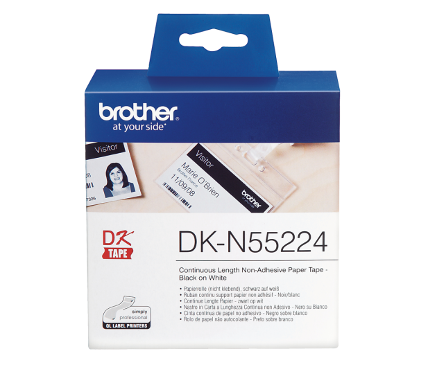 Brother Taśma ciągła papierowa nieprzylepna 54mm DKN55224 - 393678 - zdjęcie 2